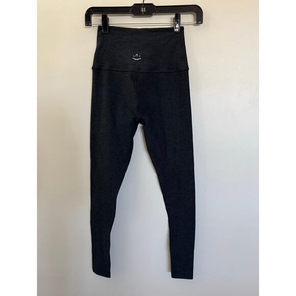 NWOT Beyond Yoga Spacedye Caught In The Midi High Waisted Legging in Black SZ XS - Picture 7 of 7